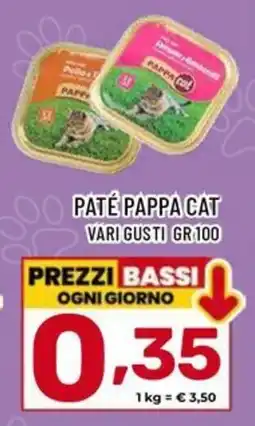 Il Centesimo Paté Pappa Cat offerta