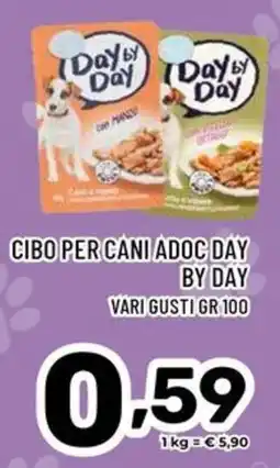Il Centesimo Cibo per cani ADOC Day by Day offerta