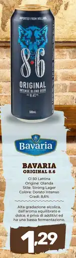 Il Centesimo Bavaria Original 8.6 offerta