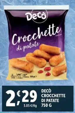Deco Superfreddo Decò Crocchette di patate offerta