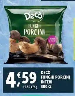 Deco Superfreddo Decò funghi porcini offerta