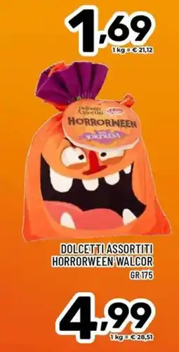 Il Centesimo Dolcetti assortiti Horrorween Walcor offerta