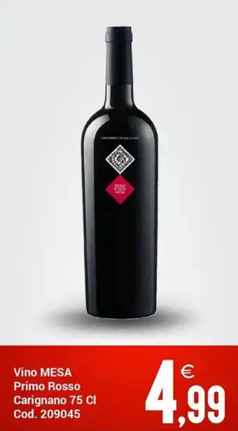 Vino MESA Primo Rosso