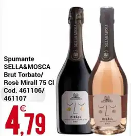 Centro Cash Spumante Sella&Mosca offerta