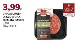 Basko Hamburger di Scottona Qualità Basko offerta