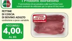 Basko Fettine di coscia di bovino adulto offerta