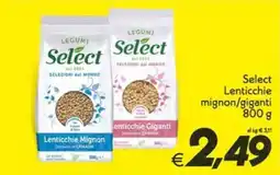 Iper Super Conveniente Select Lenticchie Mignon offerta