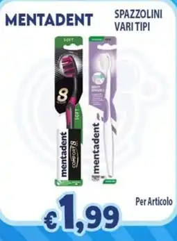 Opportunity Shop Mentadent spazzolini offerta