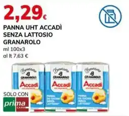 Basko Panna UHT Accadi senza lattosio Granarolo offerta