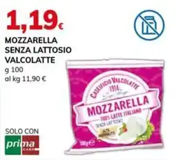Basko Mozzarella senza lattosio Valcolatte offerta