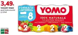 Basko Yogurt Yomo gusti frutta assortiti offerta