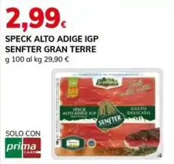 Basko Speck Alto Adige IGP Senfter Gran Terre offerta