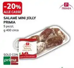 Basko Salame mini jolly Primia offerta