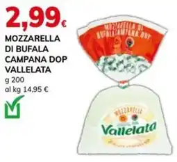 Basko Mozzarella di bufala campana dop vallelata offerta