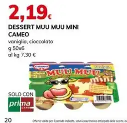 Basko Dessert Muu Muu Mini Cameo offerta