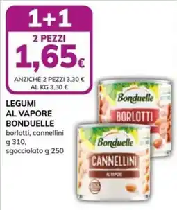 Basko Legumi al vapore Bonduelle offerta