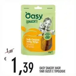 Moby Dick Oasy Snacky Soft Chicken Jerky Strips offerta
