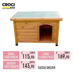 Moby Dick Cuccia shelter offerta