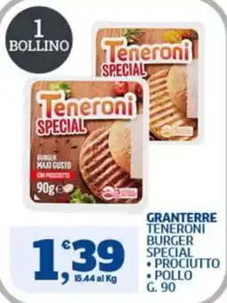 Ok Sigma Teneroni burger special offerta