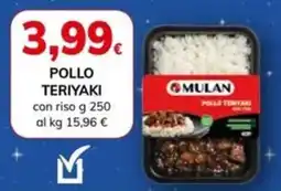 Basko Pollo teriyaki Mulan offerta