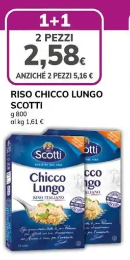 Basko Riso Chicco Lungo Scotti offerta