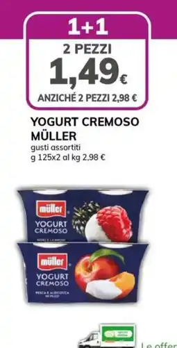 Basko Yogurt cremoso Müller offerta