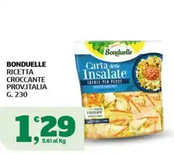 Ok Sigma Bonduelle Carta delle Insalate offerta