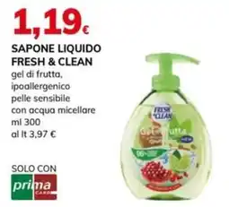 Basko Sapone liquido Fresh & Clean offerta