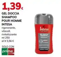 Basko Intesa gel doccia shampoo pour homme offerta