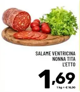 Il Centesimo Salame ventricina nonna tita offerta