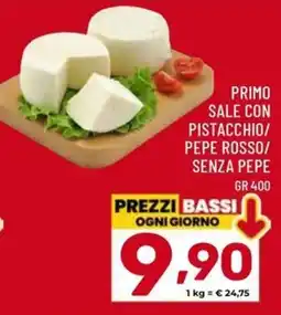 Il Centesimo Primo sale con pistacchio/pepe rosso/senza pepe offerta