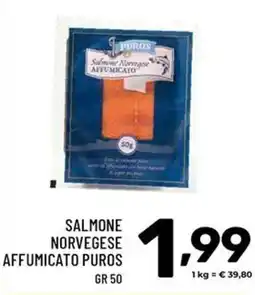 Il Centesimo Salmone norvegese affumicato puros offerta