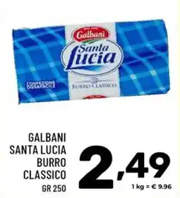 Il Centesimo Galbani Santa Lucia Burro Classico offerta