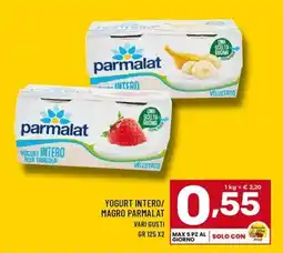 Il Centesimo Yogurt intero magro Parmalat offerta