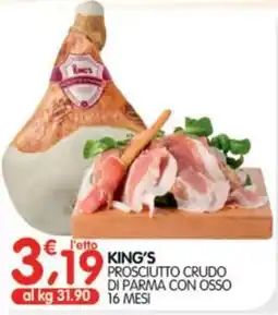 Le Delizie del Sud King's Prosciutto Crudo di Parma con Osso offerta