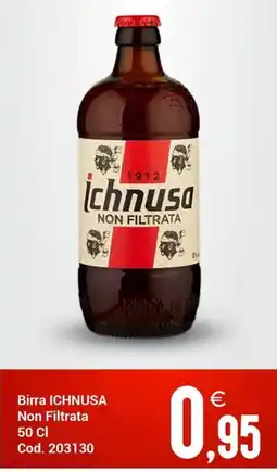 Centro Cash Birra Ichnusa Non Filtrata offerta
