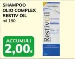 Basko Shampoo Olio Complex Restiv Oil offerta