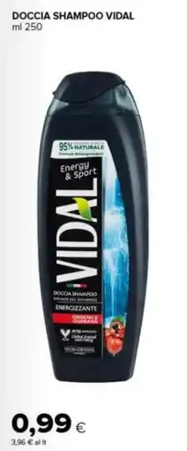 Tigre Amico Doccia shampoo Vidal Energy & Sport offerta