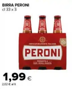 Tigre Amico Birra Peroni offerta