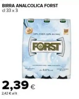 Tigre Amico Birra analcolica Forst offerta