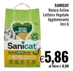 Famila Sanicat Lettiera Vegetale Agglomerante offerta