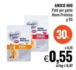 Famila Amico Mio Paté per gatto Mono Proteico offerta