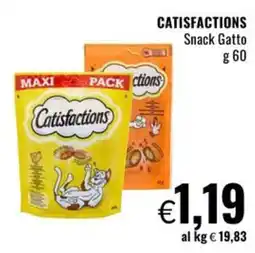 Famila Catisfactions Snack Gatto offerta
