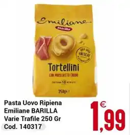 Centro Cash Pasta Uovo Ripiena Emiliane BARILLA offerta