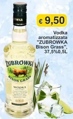 Mix Markt Vodka aromatizzata Zubrowka Bison Grass offerta