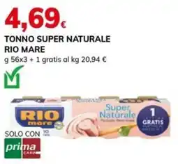 Basko Tonno Super Naturale Rio Mare offerta