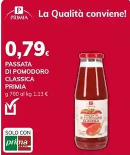 Basko Passata di pomodoro classica Primia offerta
