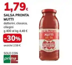Basko Salsa pronta Mutti datterini offerta