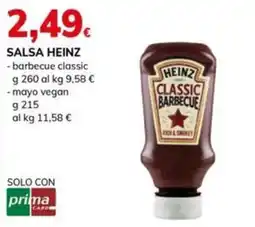 Basko Salsa Heinz classic barbecue offerta