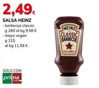 Salsa Heinz classic barbecue